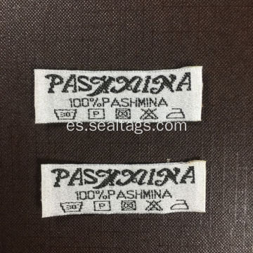 Etiquetas de mercancía de precio mini de sello metálico con cuerda